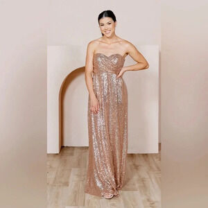 ! Nwt! Revelry Celeste Sequin Dress size 2